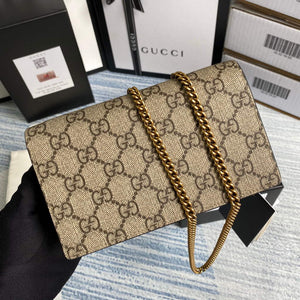 Gucci 481291 GG Supreme mini bag with cherries Red - Default Title - View 2