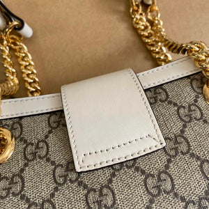 Gucci 498156 Padlock GG Small Shoulder Bag White - Default Title - View 3
