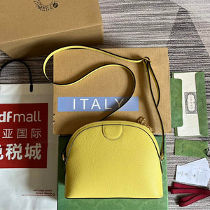 Gucci 499621 Ophidia small shoulder bag with Double G yellow - Default Title - View 2