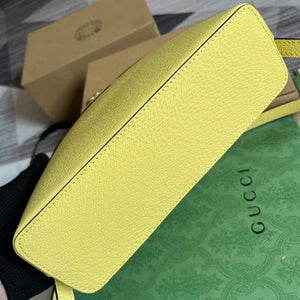 Gucci 499621 Ophidia small shoulder bag with Double G yellow - Default Title - View 6