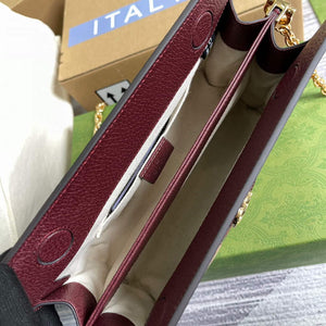 Gucci 503877 Ophidia GG Small Shoulder Bag Wine Red - Default Title - View 7