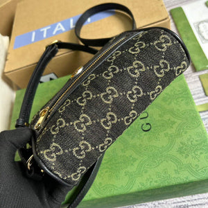Gucci 517350 Ophidia GG Mini Bag Black - Default Title - View 6