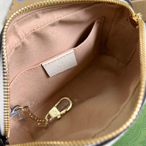 Gucci 517350 Ophidia GG Mini Bag With Web White - Default Title - View 8