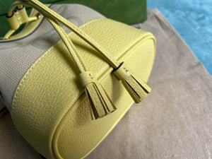 Gucci 550620 Ophidia jumbo GG mini bucket bag yellow - Default Title - View 5