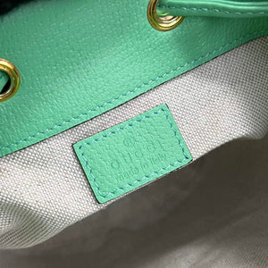 Gucci 550620 Ophidia mini bucket bag with Double G Mint Green - Default Title - View 9