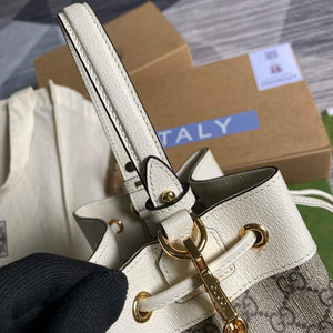 Gucci 550621 Ophidia small GG bucket Shoulder tote bag Beige - Default Title - View 6