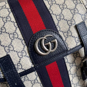 Gucci 598140 Ophidia GG Medium Backpack Blue - Default Title - View 5