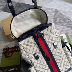 Gucci 598140 Ophidia GG Medium Backpack Blue - Default Title - View 7