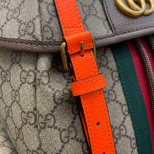Gucci 598140 Ophidia GG Medium Backpack Bright orange - Default Title - View 6