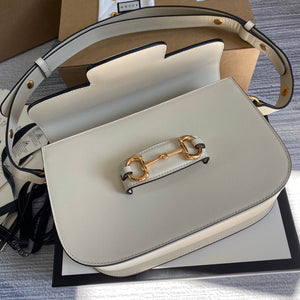 Gucci Horsebit 1955 shoulder bag 602204 Beige leather - Default Title - View 7