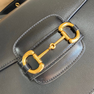 Gucci Horsebit 1955 shoulder bag 602204 Black leather - Default Title - View 4