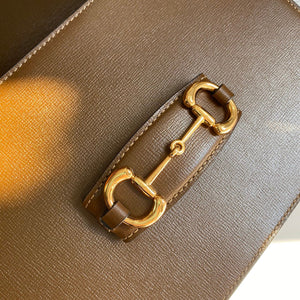 Gucci Horsebit 1955 shoulder bag 602204 Brown leather - Default Title - View 7