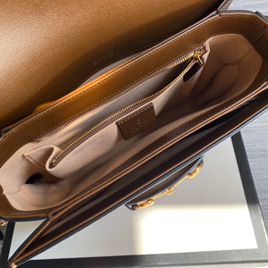 Gucci Horsebit 1955 shoulder bag 602204 Brown leather - Default Title - View 8