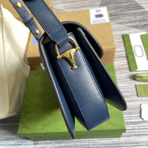 Gucci Horsebit 1955 small bag 602204 Brown corduroy - Default Title - View 4