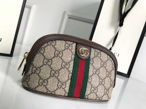 Gucci 625550 Ophidia GG medium cosmetic case Beige &ebony - Default Title - View 2