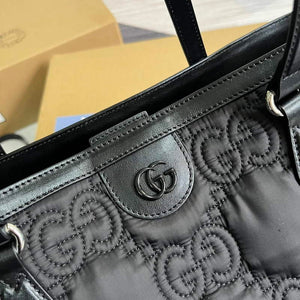 Gucci 631685 Ophidia GG medium tote black - Default Title - View 5