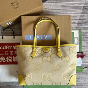 Gucci 631685 Ophidia jumbo GG medium tote Banana - Default Title - View 1