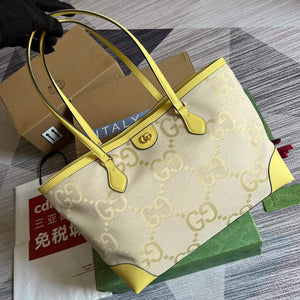 Gucci 631685 Ophidia jumbo GG medium tote Banana - Default Title - View 6