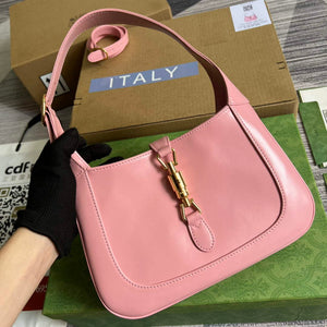 Gucci 636709 Jackie 1961 Small Shoulder Bag Pink - Default Title - View 4