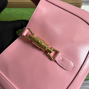 Gucci 636709 Jackie 1961 Small Shoulder Bag Pink - Default Title - View 5