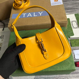 Gucci 637091 Jackie 1961 mini shoulder bag Yellow - Default Title - View 4