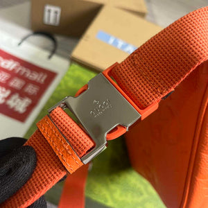 Gucci 645093 Jumbo GG Belt Bag Orange - Default Title - View 5