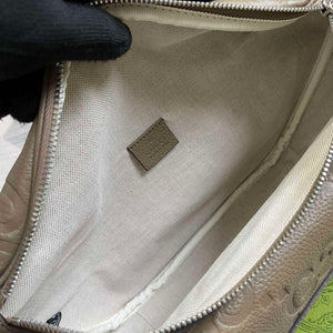 Gucci 645093 Jumbo GG Belt Bag Taupe - Default Title - View 9