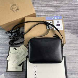Gucci 645454 Gucci Horsebit 1955 Small Shoulder Bag Black - Default Title - View 2