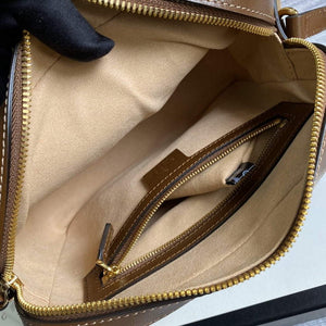 Gucci 645454 Gucci Horsebit 1955 small shoulder bag Biege and brown - Default Title - View 9
