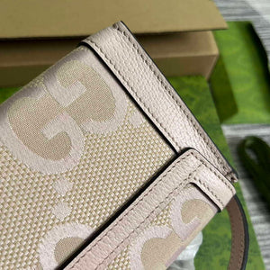 Gucci 652683 Padlock Jumbo GG Mini Bag Light pink - Default Title - View 7