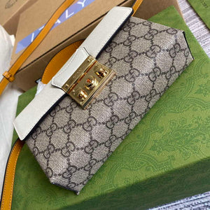 Gucci 652683 Padlock Mini Bag Ivory and burnt orange - Default Title - View 6