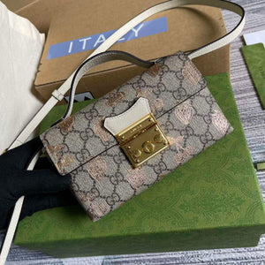 Gucci 652683 Padlock Mini Bag White leather - Default Title - View 4