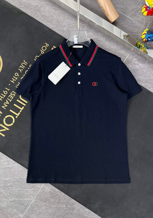 Gucci 658067 Men's Cotton piquet polo with Interlocking G G66736 - M - View 1