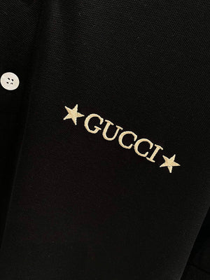 Gucci 658067 Men's Cotton piquet polo with Interlocking G G66737 - M - View 5
