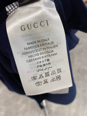 Gucci 658067 Men's Cotton piquet polo with Interlocking G G66739 - M - View 8