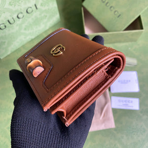 Gucci ??658244 Diana Card Case Wallet in Brown - Default Title - View 4