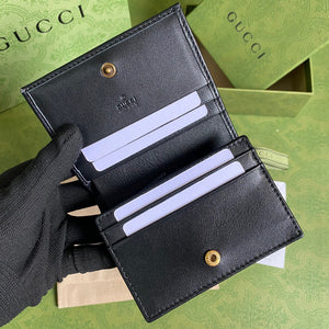 Gucci ??658244 Diana Card Case Wallet in Black - Default Title - View 6