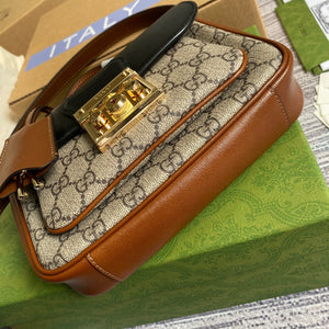 Gucci 658487 Padlock Mini Bag Black - Default Title - View 7