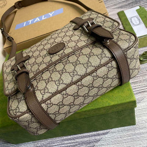 Gucci 658542 GG Messenger Bag Brown - Default Title - View 6