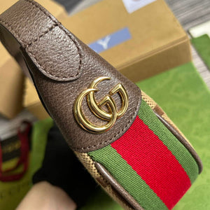 Gucci 658551 Ophidia Jumbo GG Mini Bag Brown - Default Title - View 8