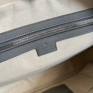 Gucci 658573 Men's GG embossed briefcase Bag Gray - Default Title - View 5