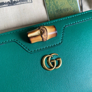 Gucci 658634 Diana Continental Wallet in Green - Default Title - View 6