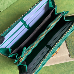Gucci 658634 Diana Continental Wallet in Green - Default Title - View 7