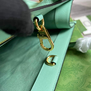 Gucci 659983 Bananya Print Small Tote Pale green - Default Title - View 8