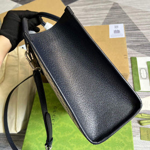 Gucci 659983 GG Small Tote Bag Black - Default Title - View 3