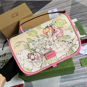 Gucci 664143 Children's Messenger Bag Pink - Default Title - View 4
