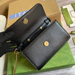 Gucci 675795 Gucci Diana mini shoulder bag Black - Default Title - View 8