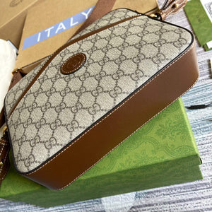 Gucci 675891 Messenger bag with Interlocking G Beige and ebony - Default Title - View 6