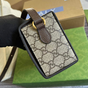 Gucci 678460 GG Mini Bag Brown - Default Title - View 3