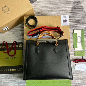 Gucci 678842 Diana medium tote bag Black - Default Title - View 2